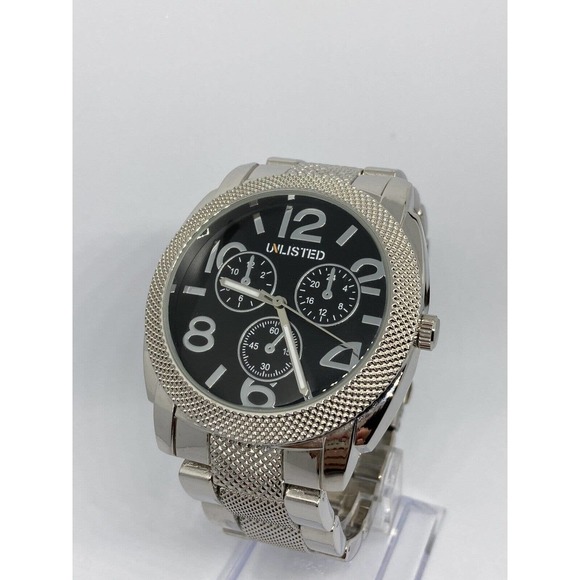 Unlisted By Kenneth Cole Men’s Stainless Steel Sport Wrist Watch UL1287 - Picture 6 of 9